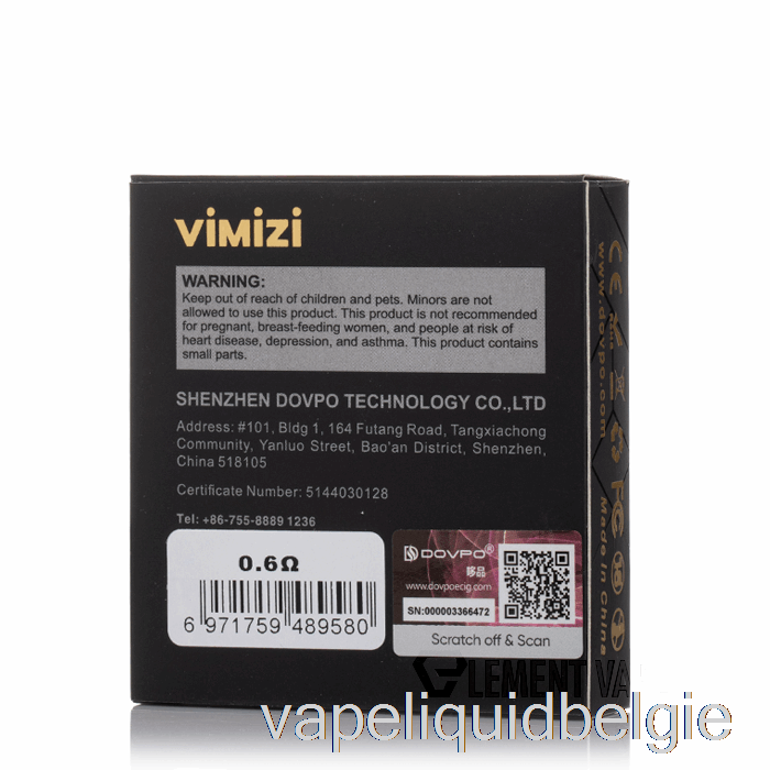 Vape Smaken Dovpo Vimizi Vervangende Peulen 0.6ohm Peulen